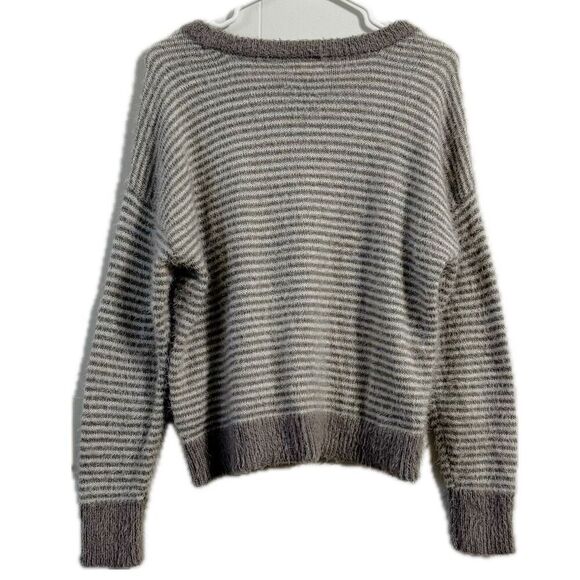 Maurices women’s size large striped pullover sweater  - Picture 2 of 6